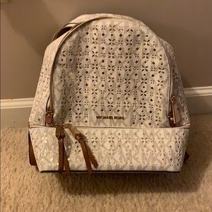 Michael Kors Logo Backpack